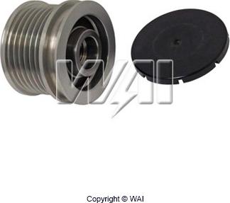 WAI 24-91254-3 - Pulley, alternator, freewheel clutch www.autospares.lv