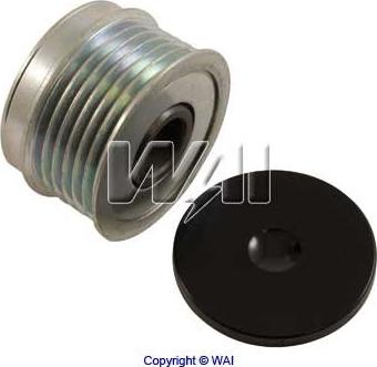 WAI 24-83275-1 - Pulley, alternator, freewheel clutch www.autospares.lv