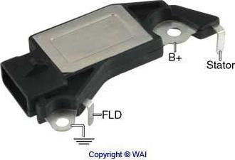 WAI D411SE - Ģeneratora sprieguma regulators www.autospares.lv