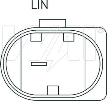 WAI IB6067 - Ģeneratora sprieguma regulators www.autospares.lv