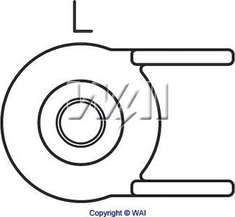 WAI IB680 - Ģeneratora sprieguma regulators autospares.lv