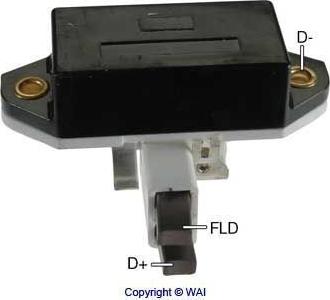 WAI IB380 - Ģeneratora sprieguma regulators www.autospares.lv