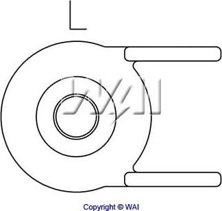 WAI IB248 - Регулятор напряжения, генератор www.autospares.lv