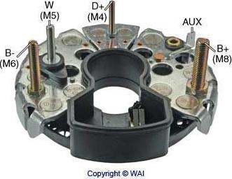 WAI IBR955 - Taisngriezis, Ģenerators www.autospares.lv