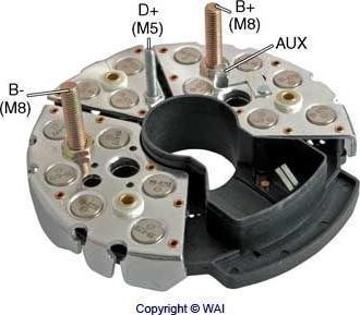 WAI IBR550 - Taisngriezis, Ģenerators www.autospares.lv