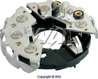 WAI IBR303 - Rectifier, alternator www.autospares.lv