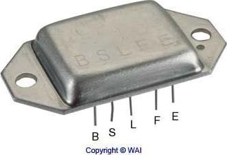 WAI IH210HD - Voltage regulator, alternator www.autospares.lv