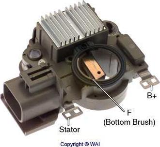 WAI IM345 - Ģeneratora sprieguma regulators www.autospares.lv