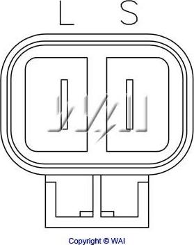 WAI IM362 - Ģeneratora sprieguma regulators www.autospares.lv