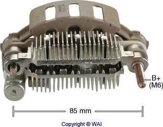 WAI IMR8590 - Taisngriezis, Ģenerators autospares.lv