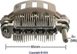 WAI IMR85668 - Taisngriezis, Ģenerators autospares.lv