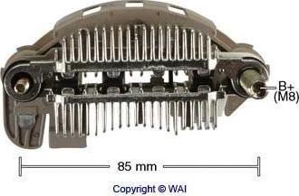 WAI IMR8566 - Rectifier, alternator www.autospares.lv