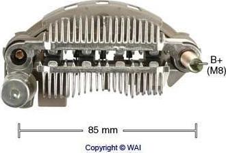 WAI IMR8588 - Rectifier, alternator www.autospares.lv