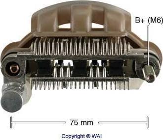 WAI IMR7556 - Taisngriezis, Ģenerators autospares.lv