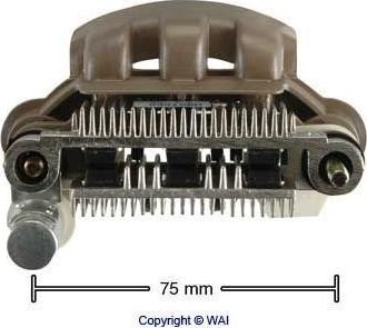 WAI IMR7550 - Выпрямитель, диодный мост, генератор www.autospares.lv