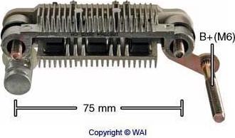 WAI IMR7564 - Выпрямитель, диодный мост, генератор www.autospares.lv