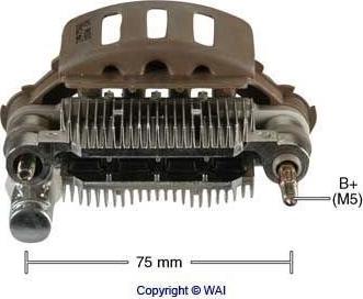 WAI IMR7562 - Выпрямитель, диодный мост, генератор www.autospares.lv