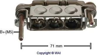 WAI IMR7117 - Taisngriezis, Ģenerators autospares.lv