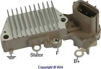 WAI IN440 - Ģeneratora sprieguma regulators www.autospares.lv