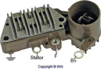 WAI IN434 - Ģeneratora sprieguma regulators www.autospares.lv