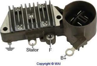 WAI IN225 - Ģeneratora sprieguma regulators www.autospares.lv