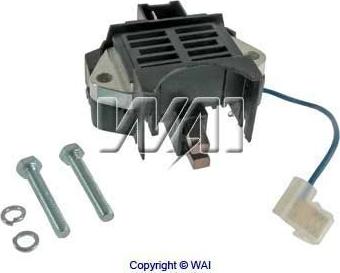 WAI IP125 - Регулятор напряжения, генератор www.autospares.lv