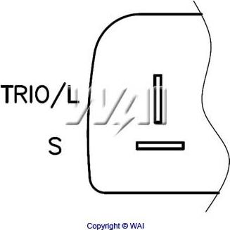 WAI IY422 - Ģeneratora sprieguma regulators autospares.lv