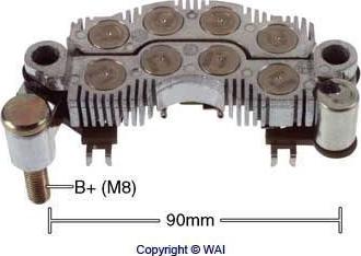 WAI IYR9003 - Taisngriezis, Ģenerators www.autospares.lv