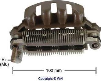 WAI IYR10038 - Taisngriezis, Ģenerators www.autospares.lv