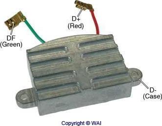 WAI M5-826 - Ģeneratora sprieguma regulators www.autospares.lv