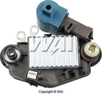 WAI M527 - Voltage regulator, alternator www.autospares.lv