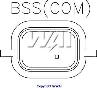 WAI M571 - Ģeneratora sprieguma regulators www.autospares.lv