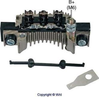 WAI MER103 - Выпрямитель, диодный мост, генератор www.autospares.lv