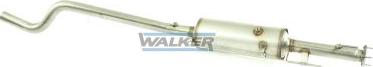 Walker 93019 - Nosēdumu / Daļiņu filtrs, Izplūdes gāzu sistēma www.autospares.lv