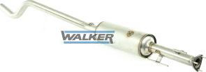 Walker 93020 - Сажевый / частичный фильтр, система выхлопа ОГ www.autospares.lv