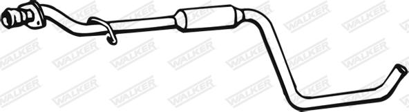 Walker 15188 - Vidējais izpl. gāzu trokšņa slāpētājs www.autospares.lv