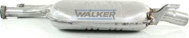 Walker 16026 - Vidējais izpl. gāzu trokšņa slāpētājs www.autospares.lv