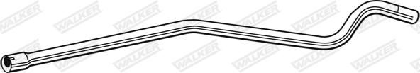 Walker 10502 - Izplūdes caurule www.autospares.lv