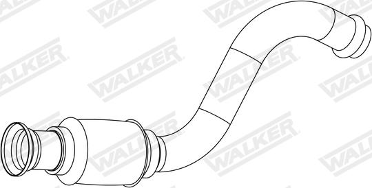 Walker 10852 - Izplūdes caurule www.autospares.lv