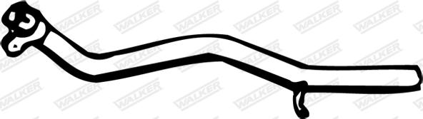 Walker 13381 - Izplūdes caurule www.autospares.lv