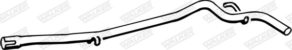 Walker 17219 - Izplūdes caurule autospares.lv