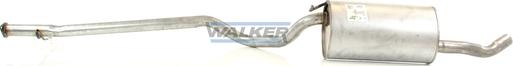 Walker 24066 - Izplūdes gāzu trokšņa slāpētājs (pēdējais) www.autospares.lv