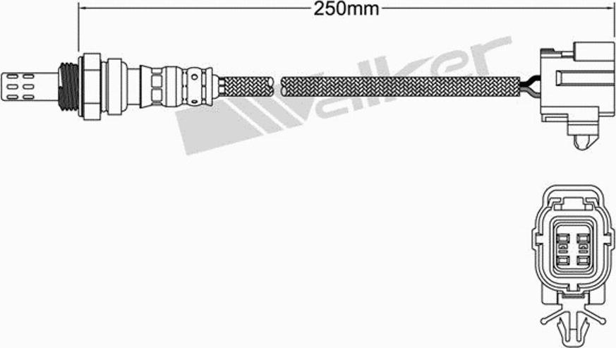 Walker 250-24978 - Lambda zonde www.autospares.lv