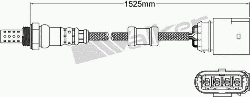 Walker 250-24493 - Lambda Sensor www.autospares.lv