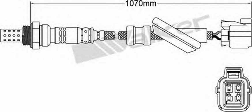 Walker 250-24476 - Lambda zonde autospares.lv