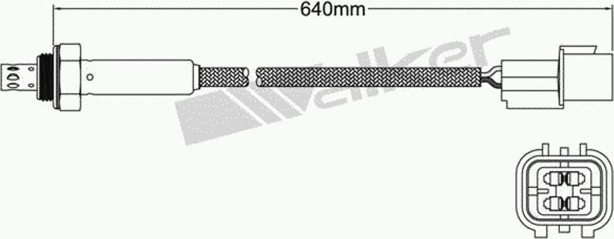 Walker 250-24518 - Lambda zonde www.autospares.lv