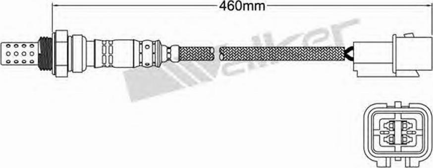 Walker 25024662 - Lambda Sensor www.autospares.lv