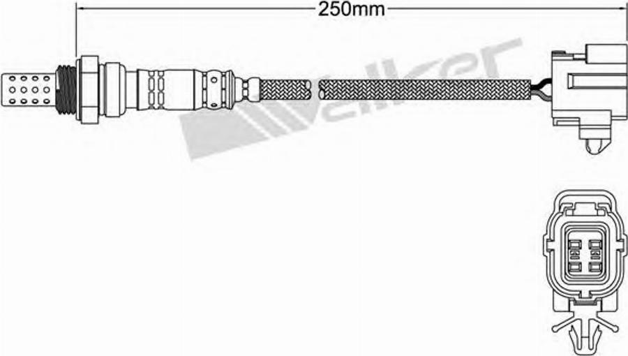 Walker 25024634 - Lambda zonde www.autospares.lv