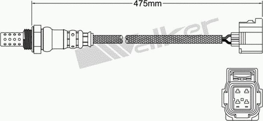 Walker 250-24675 - Lambda zonde www.autospares.lv