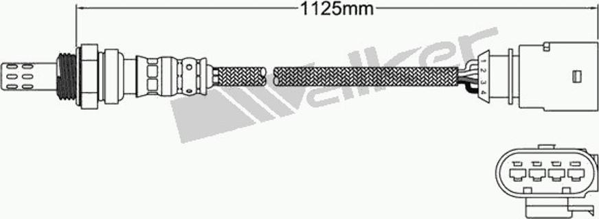 Walker 250-24670 - Lambda zonde www.autospares.lv